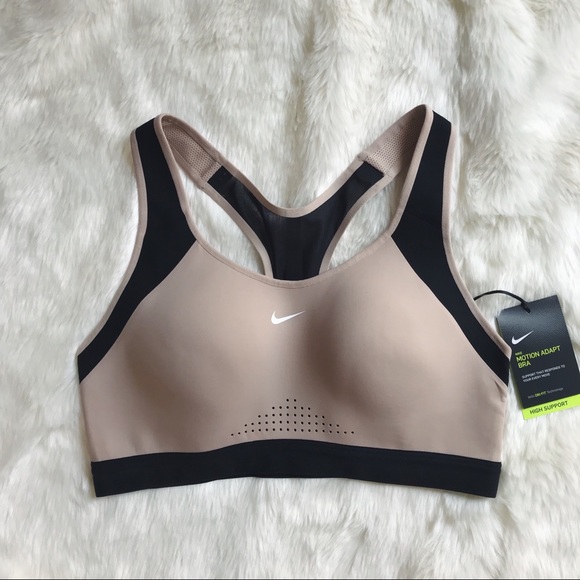 Nike Nude High Support Sports Bra - Picture 5 of 8